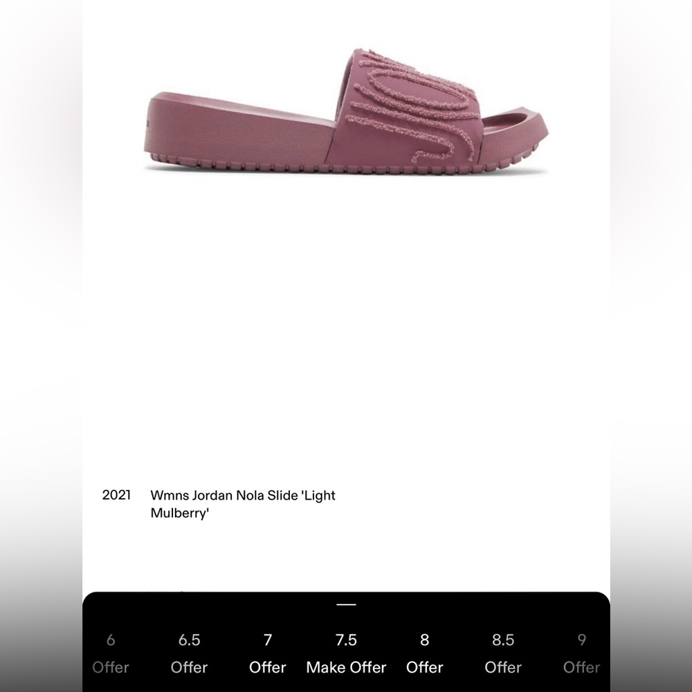 Jordan “Nola” slides